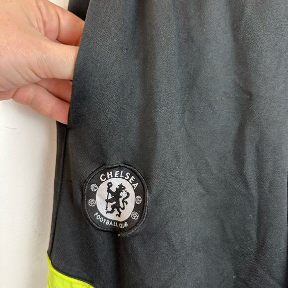 Chelsea Football Club Joggers Track Warmup Pants Black London Soccer READ - Picture 3 of 9
